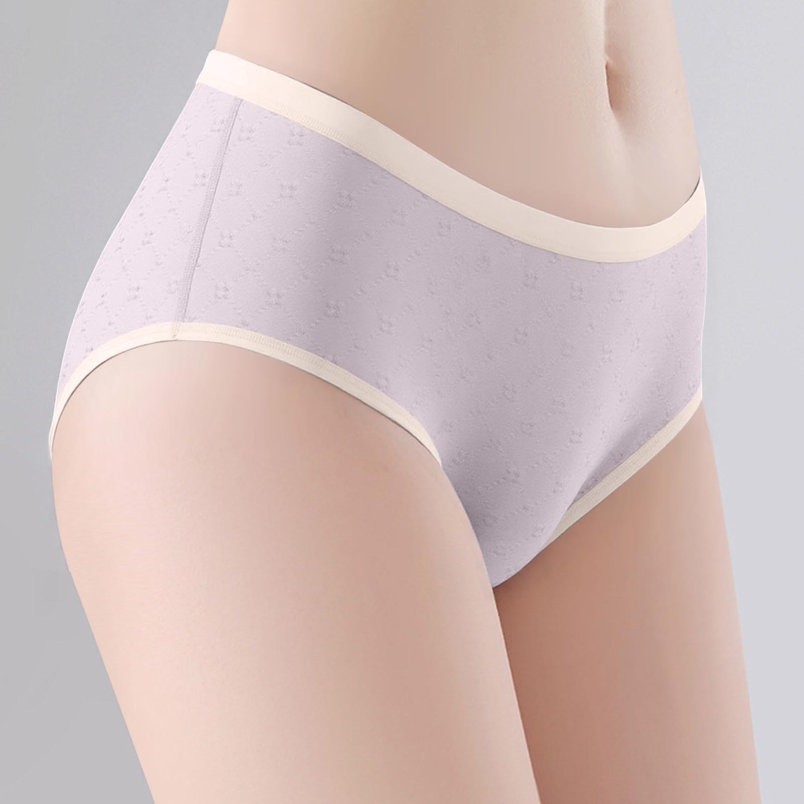 thumbnail image 2 of Ropa interior femenina a prueba de fugas menstruales: entrepierna extendida, cintura alta, braguitas absorbentes de 10 ml, 2 of 4